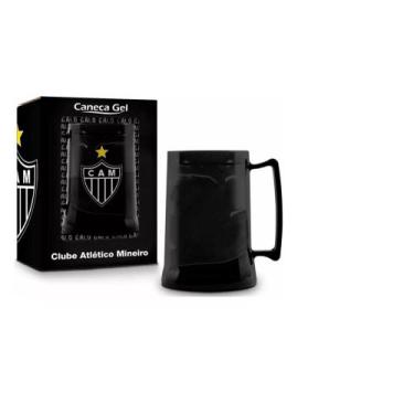 Imagem de Caneca gel 300ml - atlético mineiro - brasfoot