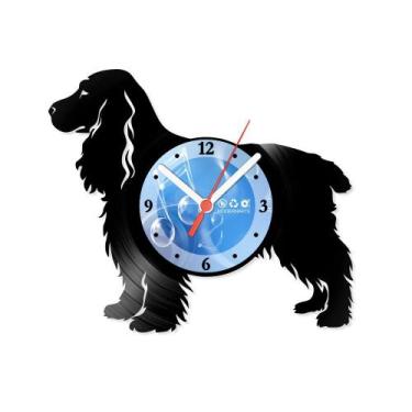 Imagem de Relógio De Parede Disco Vinil Animais - Cocker Spaniel - VAN-065 - Mod