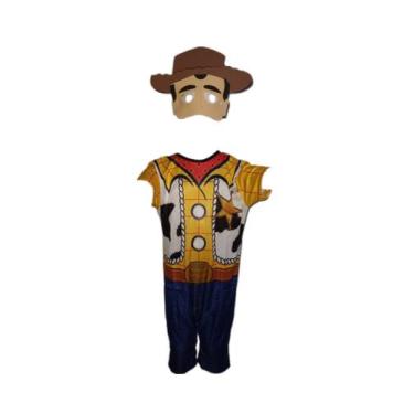 Imagem de Fantasia Roupa Infantil Woody Com Máscara - Bililika, Colorido, M