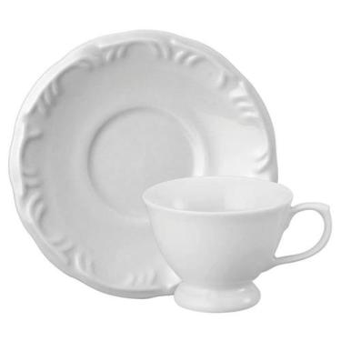 Imagem de Xicara cafe c/pe c/pires pomerode 70ml - schmidt