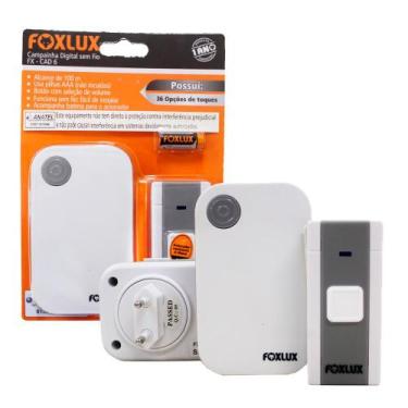 Imagem de Campainha Digital sem fio Foxlux 36 tipos de toques FX CAD 3