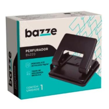 Imagem de Perfurador Papel B6220 Preto 20Fls Bazze