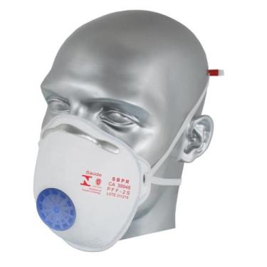 Imagem de Máscara PFF-2 S N95 com Válvula Air Safety