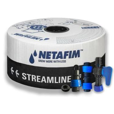 Imagem de Mangueira De Gotejamento Netafim 20cm - 2.000 Metros Kit Com Conectore