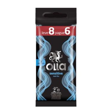 Imagem de Preservativo Extra Fino Leve 8 Pague 6 - Olla Sensitive