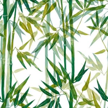 Imagem de Papel de Parede Decorativo Temático Bambus Tons Verdes 2,5m - DEKAL DE