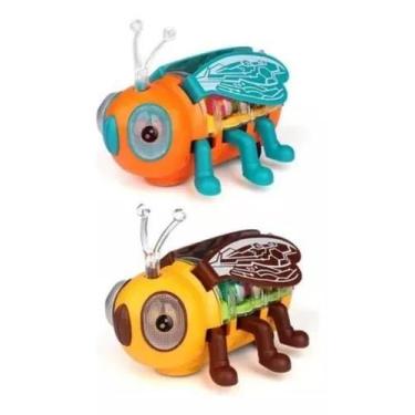 Imagem de Brinquedo Abelha Dançante Musical, Anda  Com Luzes Coloridas  Engrenag