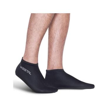 Imagem de Sapatilha Hidroginástica Antiderrapante Neoprene Kestal, Preto, P