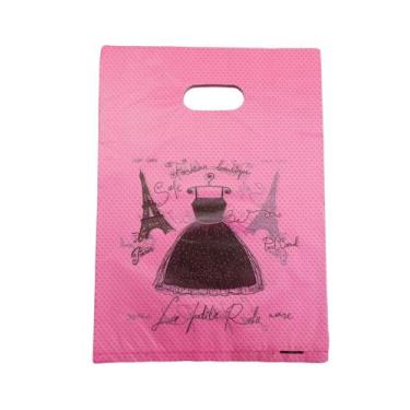 Imagem de Sacola Plastica estampada 20x25 pacote com 100 unidades - Yasmin Embal