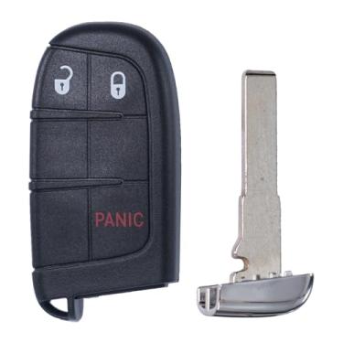 Imagem de SUPALAND Chave de substituição de controle remoto de entrada sem chave serve para Jeep Compass 2017 2018 2019 2020 2021 2022 2023 2024 Jeep Proximity Smart Remote Tombstone tipo M3N40821302