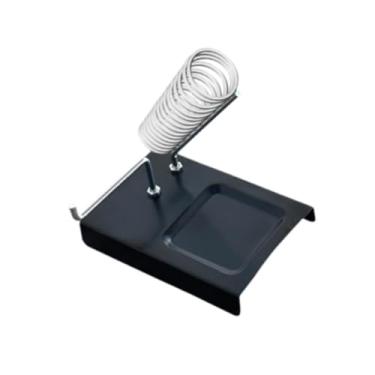 Imagem de Ｂｅｓｇａ Suporte de Ferro de Solda, Rack de Metal, Ferramenta de Soldagem, Estação de Suporte para Casa, Oficina, Limpeza, Ponta de Ferro de Solda, Sem Esponja, Tamanho real