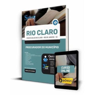 Imagem de Apostila Prefeitura de Rio Claro - RJ - Procurador do Município - Edit