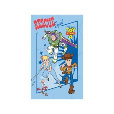Imagem de Toalha de Banho Infantil Döhler 100% Algodão - Toy Story - Dohler, Azu