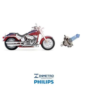 Imagem de Lâmpada CrystalVision Philips H4 HARLEY Fat Boy Eagle 05-06