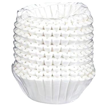 Imagem de Katy's Filtros de café grandes – Filtros de café comerciais para 12 xícaras – 24 cm x 11,4 cm – Extração de papel e fermentação premium, altos e largos, sem transbordamento de solo – Perfeito para