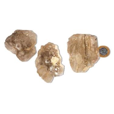 Imagem de 01 Elestial Jacaré Pedra Natural 200 a 250g 6 a 9cm Tipo C - Cristaisd