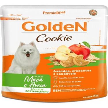 Imagem de Kit 3 und Biscoito Golden Cookie Cães Adultos Maçã E Aveia 350g - Prem