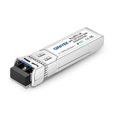 Imagem de 10GBase-LR SFP+ Transceiver, 10G Singlemode SFP+ Duplex LC Module,Compatible for Cisco SFP-10G-LR, Ubiquiti UF-SM-10G,Meraki MA-SFP-10GB-LR, Mikrotik, Supermicro, Netgear,SMF,1310nm,10km,DDM (1 Pack）