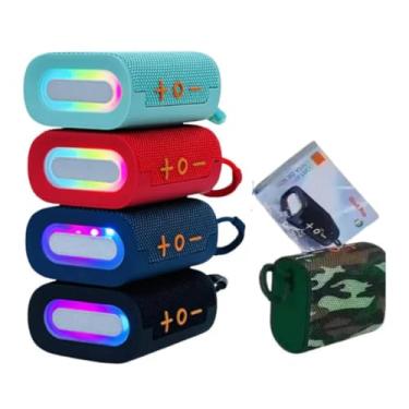 Imagem de Caixinha Go4 Pro Com Led Bluetooth portátil, grande áudio e graves intensos, IP67 à prova d'água e poeira