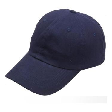 Imagem de Boné Estilo Baseball Aba Curva Ajuste De Metal Liso - Chapelaria Vinta