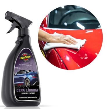 Imagem de Cera Liquida BraClean PREMIUM Renova E Protege Seu Carro Melhor Qualid