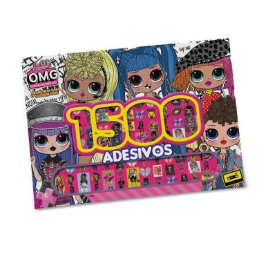 Imagem de LOL Surprise - OMG prancheta para colorir com 1500 adesivos