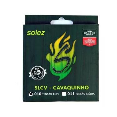 Imagem de Encordoamento solez cavaco slcv-l npb .010 / .030