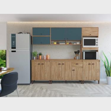 Imagem de Cozinha Completa 12 Portas 1 Gaveta Mb 9002 Torino