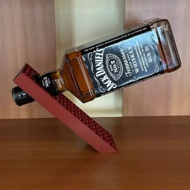 Imagem de Suporte De Vinho Levitante (Vermelho)