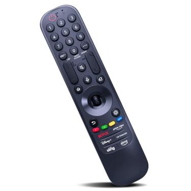 Imagem de Novo controle remoto AKB76045102 MR24GN de substituição AKB76043102 MR23GA Magic para LG com voz e ponteiro para TVs LG 2024 OLED G4, C4, série B4, QNED 99T, 90T, 85T, 80T, UT80, série UT75