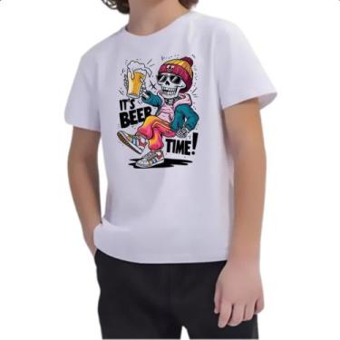 Imagem de Camiseta Infantil E a hora da cerveja - Alearts, 6