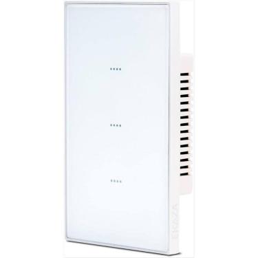 Imagem de Interruptor Inteligente Vênus Wifi 3 Botões Ekaza Branco 4X2