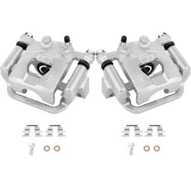 Imagem de SCITOO Conjunto de pinças de freio a disco 19-B2780A 19-B2781A com suporte adequado para Nissan Altima 2007-2012, Nissan Juke 2011-2017, Nissan Maxima 2007-2008, Nissan Sentra 2011-2012 2014-2016