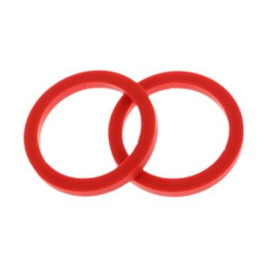 Imagem de Ioensy 2PCS Grupo de silicone Juntas de fabricação de gavetas de gaveta anéis de peças de peças selando anéis de vapor de silicone para e61 cafeteira vasos