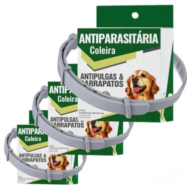 Imagem de Coleiras Antipulgas e Carrapatos p/Cães 17g / 56cm