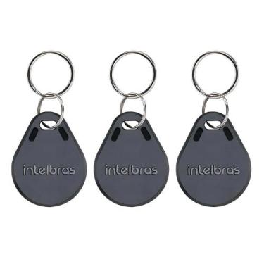 Imagem de Kit 3 Chaveiros Proximidade Tag 125Khz Th 1000 Intelbras