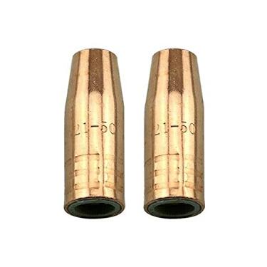 Imagem de 14pcs Acessórios Máquina de Solda Mig Soldagem Bico Gases Bicos Revestimento Proteger Bico 21-50 Gases Difusor 35-50 Dicas 11-35