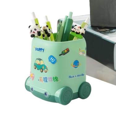Imagem de Porta-Lápis | Organizador De Canetas Para Mesa - Design De Carro Com Adesivos Para Casa Escritório Escola