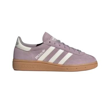 Imagem de adidas Tênis infantil de handebol Spezial, Preloved fig/creme branco/chiclete, 18
