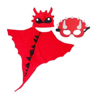 Imagem de Fiocias 3x Fantasia de dinossauro, fantasia infantil de dinossauro para crianças de 3 a 8 anos