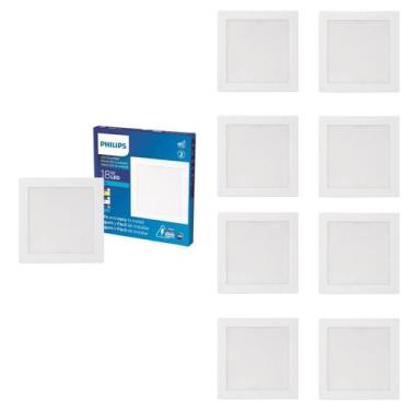 Imagem de 9 Luminárias Plafon Led 18w Philips 6500k 1300lm Bivolt, Bivolt