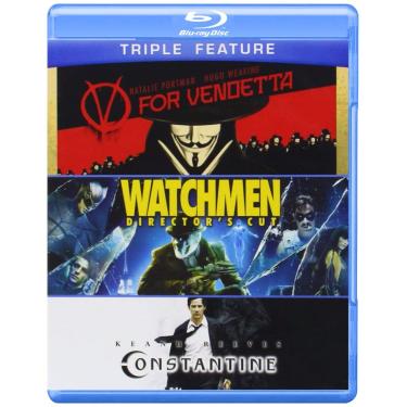 Imagem de V FOR VENDETTA / WATCHMEN / CONSTANTINE (BD)(3FE) [Blu-ray]