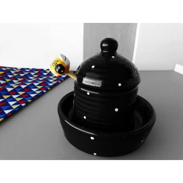 Imagem de Pote Mel Preto Poá - Ordalha