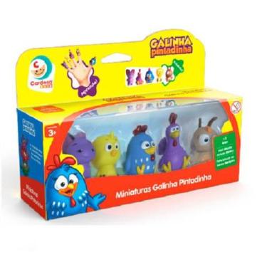 Imagem de Dedoches Da Galinha Pintadinha 5 Bichinhos De Dedos - Cardoso
