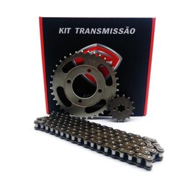 Imagem de Kit Relação Transmissão Shineray Phoenix 50cc Allen Sem Ret.