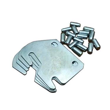 Imagem de Placas de gancho universais de madeira para trilhos, peças de cama de madeira de substituição, suporte de montagem de trilho de cama para camas, suporte de moldura de cabeceira e estribo conjunto de 4