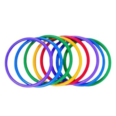 Imagem de Kit 10 Argola Argolas Plastico p/Festa Junina Prenda Brincadeira Infantil