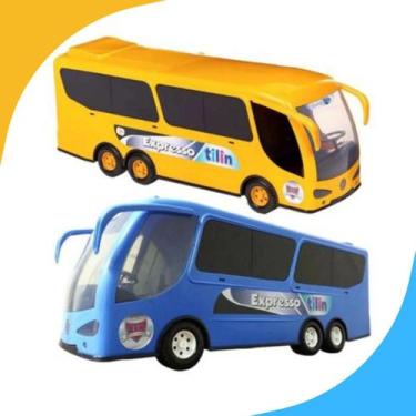Imagem de Ônibus expresso grande de brinquedo 60 cm 0414- tilin