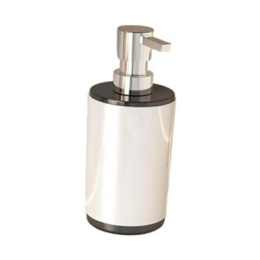 Imagem de Bothyi Dispensador de sabonete líquido para mãos, dispensador de loção vazio, 325 ml, à prova de vazamento, frasco decorativo de xampu, recipiente para, Branco