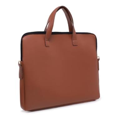 Imagem de Capa de Notebook 15,6 14 16 Couro Eco Universal(Caramelo)